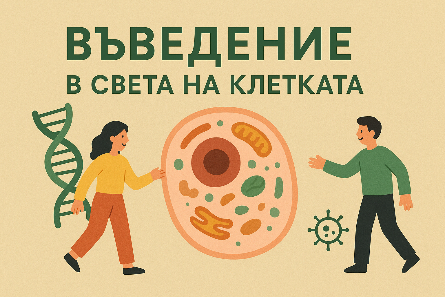 Миниатюрните човечета - въведение в света на клетката