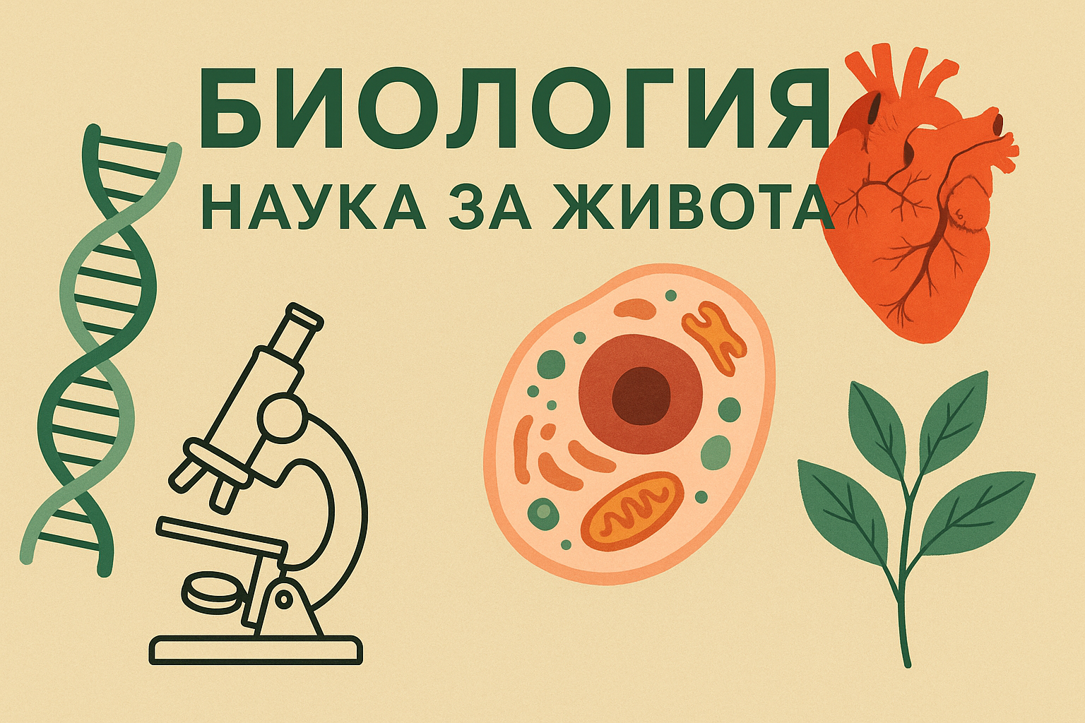 Биологията наука за живота